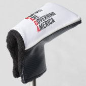 Die Morone regieren Amerika am 4. Juli Golf Headcover (3/4 Vorderseite)
