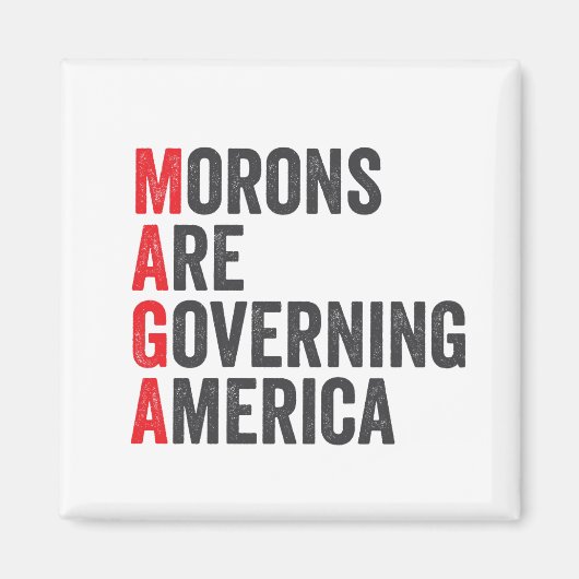 Die Morone regieren Amerika am 4. Juli Magnet (Vorne)
