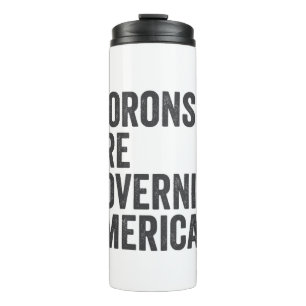 Die Morone regieren Amerika am 4. Juli Thermosbecher