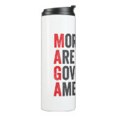 Die Morone regieren Amerika am 4. Juli Thermosbecher (Nach links gedreht)