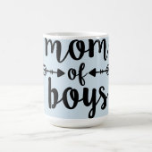 Die Morphing-Mama der Tasse von Jungen (Zentrum)