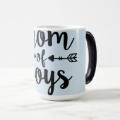 Die Morphing-Mama der Tasse von Jungen (VorderseiteRechts)