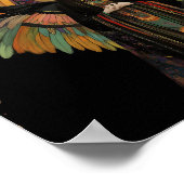 Die Morrigan-Göttin der Ermächtigungskunst Poster (Ecke)