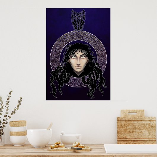 Die Morrigan Poster (Küche)