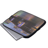 Die Morrison-Brücke über den Fluss Willamette Laptopschutzhülle (Vorne Knopf)