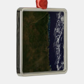 Die mosambikanische Küste Silbernes Ornament (Rechts)