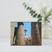 Die Moschee des Luxor-Tempels Postkarte (Stehend Vorderseite)
