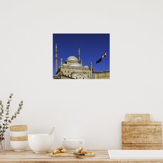 Die Moschee Muhammad Ali in der Zitadelle, auch Poster (Küche)