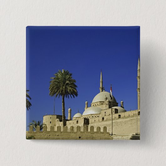 Die Moschee von Muhammad Ali in der Zitadelle, auc Button (Vorderseite)