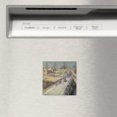 Die Moskva-Brücke, 1914 Magnet (In Situ (Geschirrspüler))