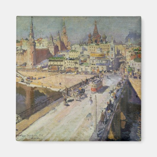 Die Moskva-Brücke, 1914 Magnet (Vorne)