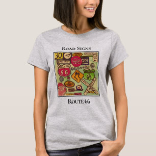 Die Mother Road Markierungen T-Shirt