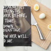 Die Motivation der Frauen für die Arbeit, ich werd Handtuch (Viertel Falte)