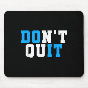 Die Motivation für motivierend Workout-Gym-Workout Mousepad