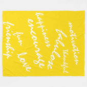 die Motivdecke Fleecedecke (Vorderseite (Horizontal))