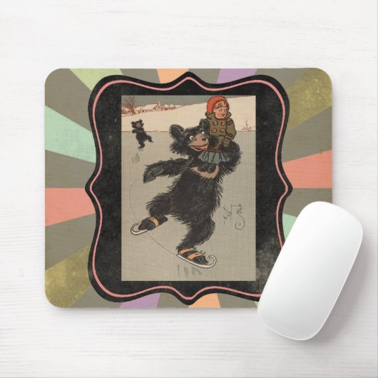 Die Mouse Pad mit den drei Bären Mousepad (Mit Mouse)