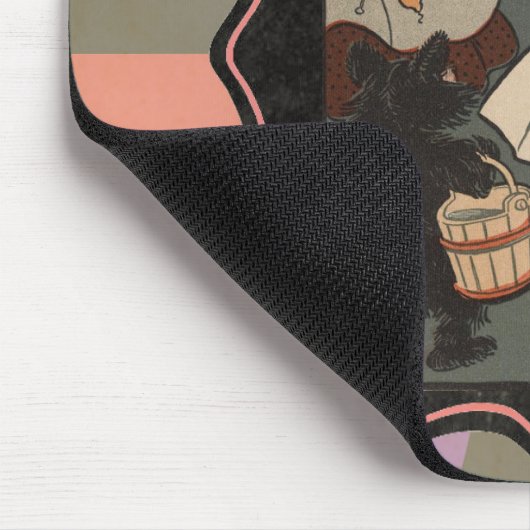 Die Mouse Pad mit den drei Bären Mousepad (Ecke)