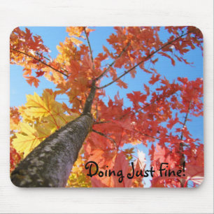 Die Mousepad-Geschenke machen einfach gut! Herbstb Mousepad