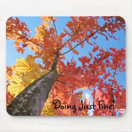 Die Mousepad-Geschenke machen einfach gut! Herbstb Mousepad (Vorne)