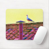 Die Möwe am Nachmittag des Konklaven Mousepad (Mit Mouse)