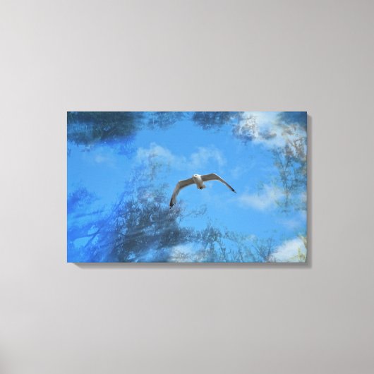 Die Möwe Leinwanddruck (Vorderseite)