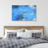 Die Möwe Leinwanddruck (Insitu (Schlafzimmer))