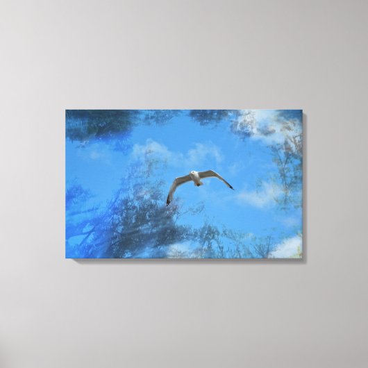 Die Möwe Leinwanddruck (Vorderseite)