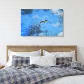 Die Möwe Leinwanddruck (Insitu (Schlafzimmer))