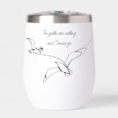 Die Möwen rufen und ich muss Seagull Kunst gehen (Vorderseite)