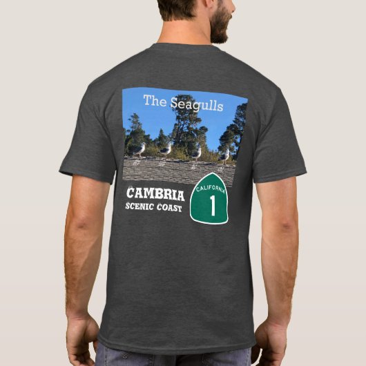 Die Möwen T-Shirt (Rückseite)