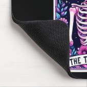 Die müde Mama Tarot Card Skeleton Mütter Day Skul Mousepad (Ecke)