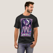 Die müde Mama Tarot Card Skeleton Mütter Day Skul T-Shirt (Vorne ganz)