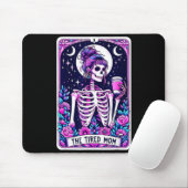 Die müde Mutter Tarotkarte Skelett-Mutter Hallowee Mousepad (Mit Mouse)