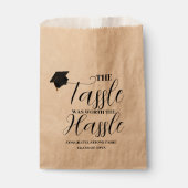 Die Mühe wert der einfachen Abitur Partei Gefallen Geschenktütchen (Vorderseite)