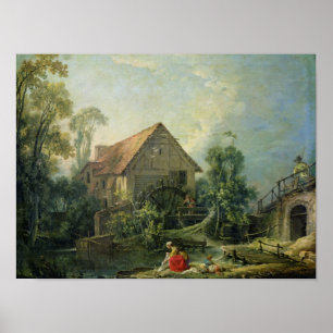 Die Mühle, 1751 Poster