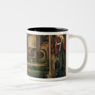 Die Mühle, 1872-80 Zweifarbige Tasse