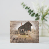 Die Mühle am West Point am Eno Postkarte (Stehend Vorderseite)