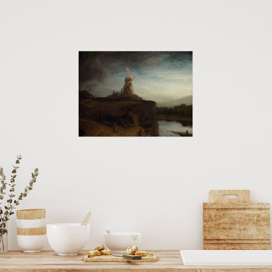 Die Mühle Poster (Küche)