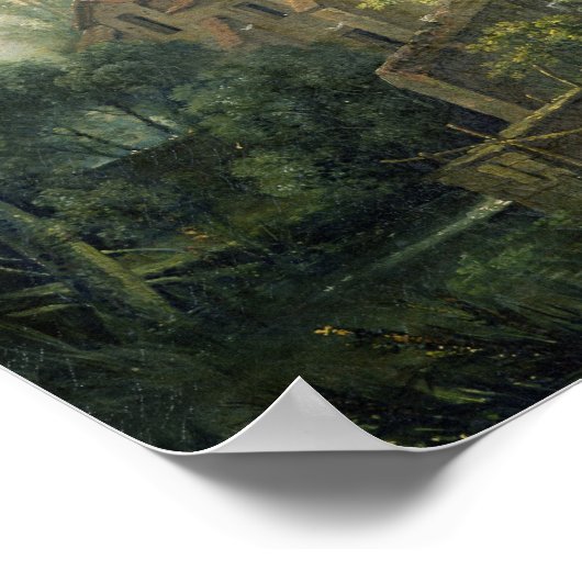 Die Mühle von 1751 Poster (Ecke)