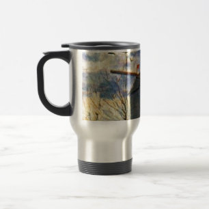 Die Mühle von La Galette Van Gogh Reisebecher