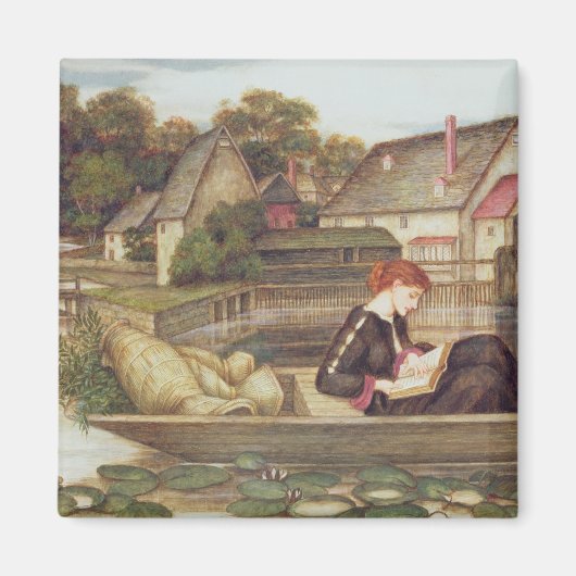 Die Mühle (w/c) Magnet (Vorne)