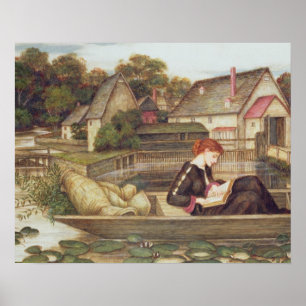 Die Mühle (w/c) Poster