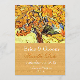 Die Mulberry Tree Save-the-Date-Einladungen. Save The Date