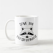 Die Müllpandas gerettet Kaffeetasse (Links)