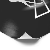 Die Multidimensionen überqueren b Poster (Ecke)