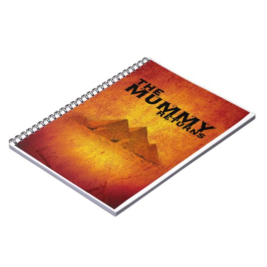 Die Mumie kehrt zurück Notizblock (Linke Seite)