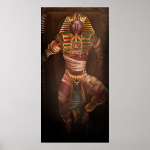 Die Mummy Print Poster