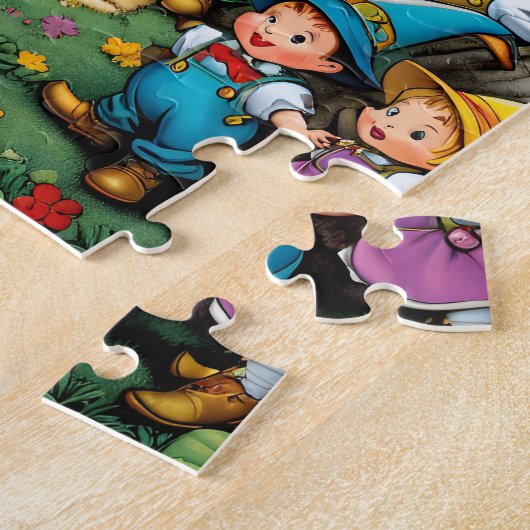 Die Munchkins des Zauberers Oz Puzzle (Seite)