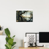 Die Mündung des Fox River, Indiana, Platte 5 von Poster (Heimbüro)