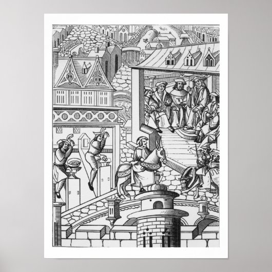 Die Münze nach einem Holzschnitt in 'De l'Institut Poster (Vorne)